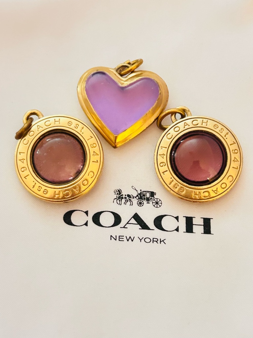 Coach Y2K 1941 Charms/ bracelet/ Necklace/ Keychain/ Bag Charm - Picture 4 of 15